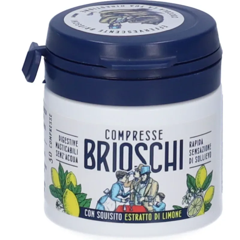 Brioschi Brausetabletten gegen Völlegefühl (30 Stk)