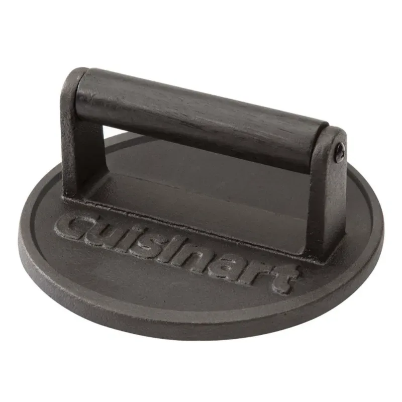 Cuisinart CISB111EU Burgerpresse – Grillschale/Grillpfanne/Grillgeschirr – schwarz