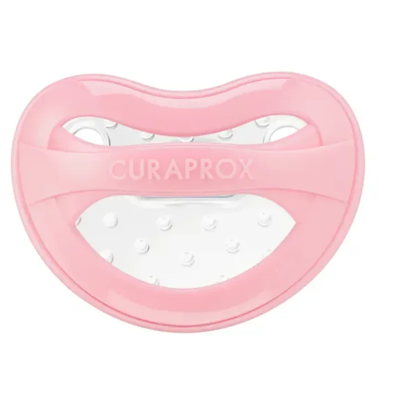 Curaprox Nuggi, Grösse 1, pink, ab 2.5 Jahre (1 Stk)