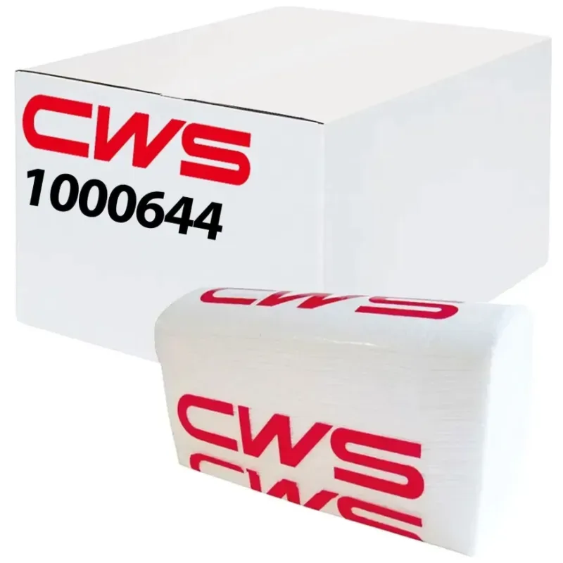 CWS Faltpapier Classic mit V-Falz, 2-lagig, hochweiss (15x200 Blatt)