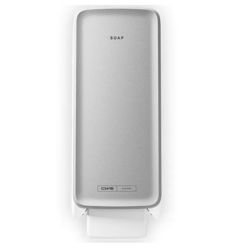 CWS Frontpanel PureLine für Foam- und Cream-Spender, silber (1 Stk)