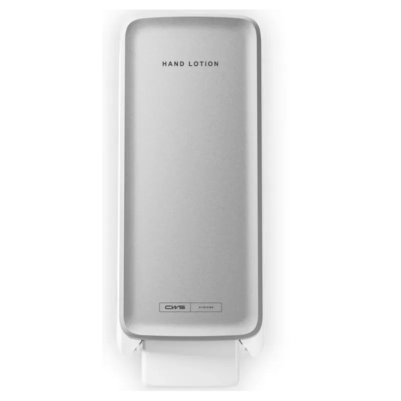 CWS Frontpanel PureLine Handlotionspender, silber (1 Stk)