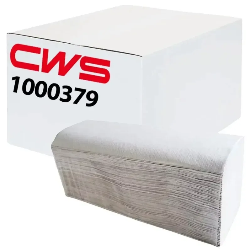 CWS Recycling Faltpapier mit V-Falz, 1-lagig, Natur (20x250 Blatt)