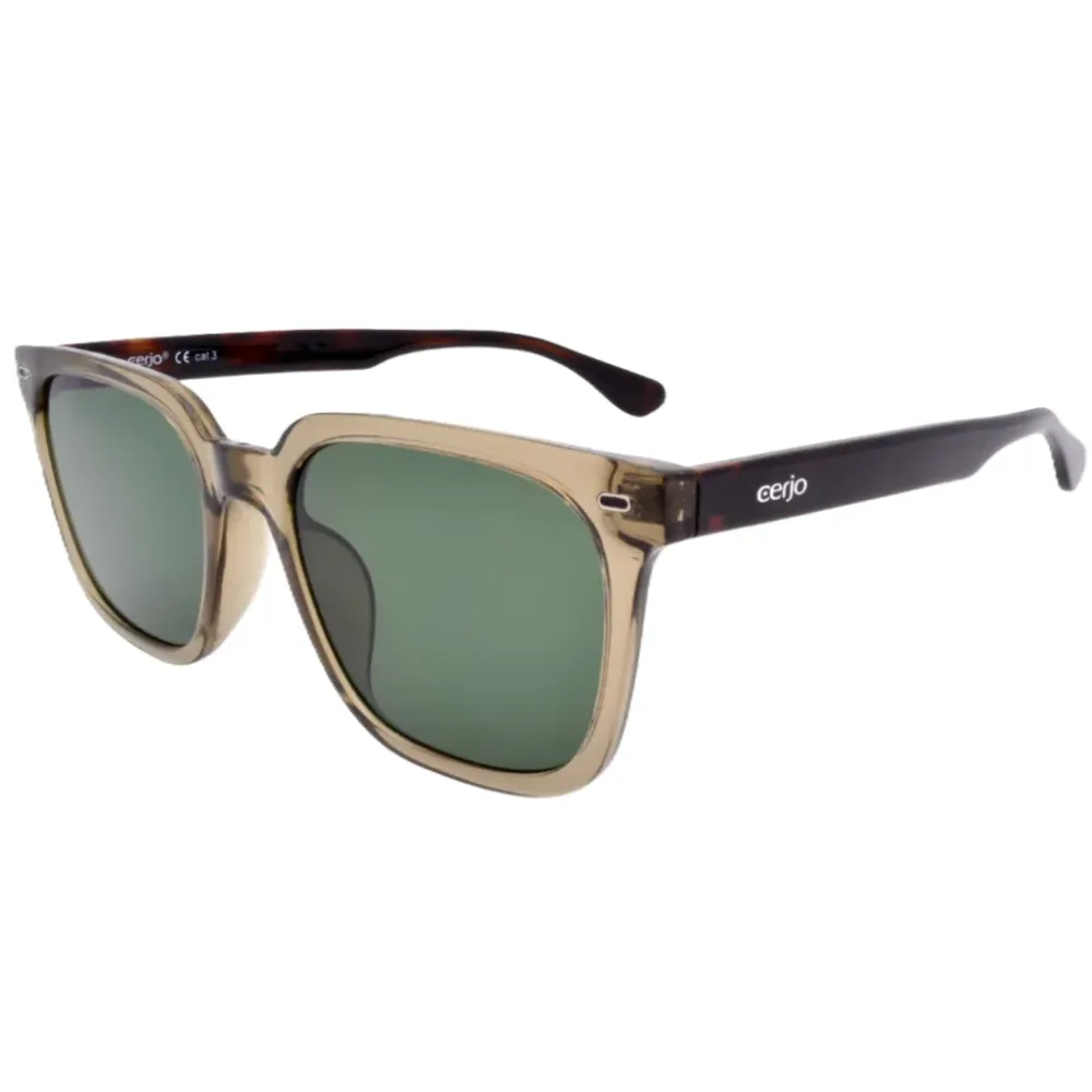 Cerjo Sonnenbrille Native, grün/braun (1 Stk)