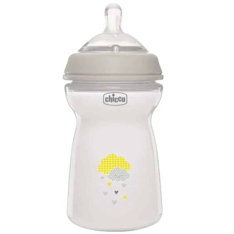 Chicco - Fläschchen, 6 Monate, Weiss
