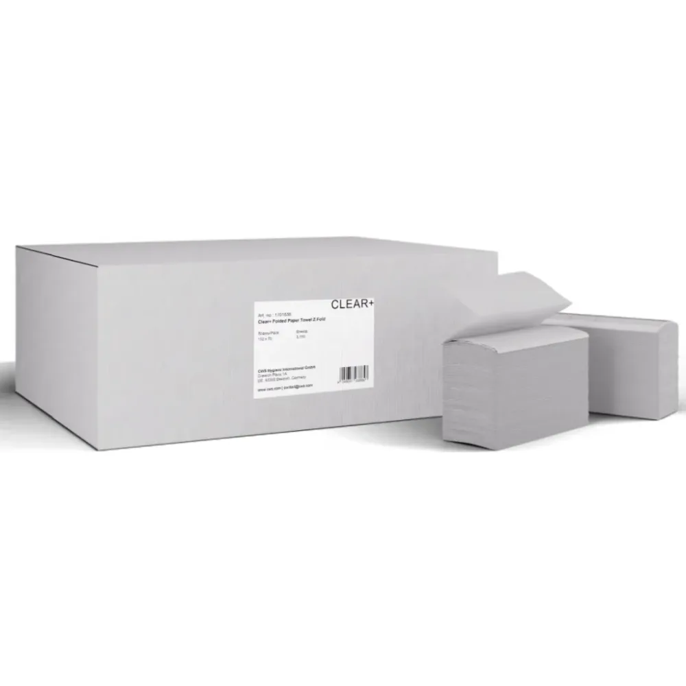 CLEAR+ by CWS Faltpapier Z-Falz (25x150 Blatt)