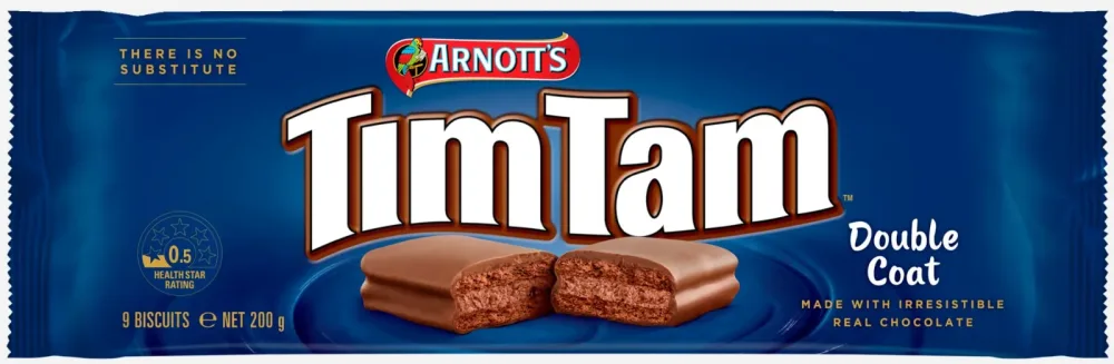 Arnott's TimTam Double Coat, australische Schokoladenkekse (200g)