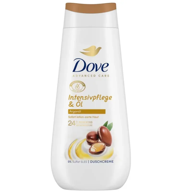 Dove - Pflegende Duschcreme Intensivpflege & Öl, Advanced Care, 225 ml