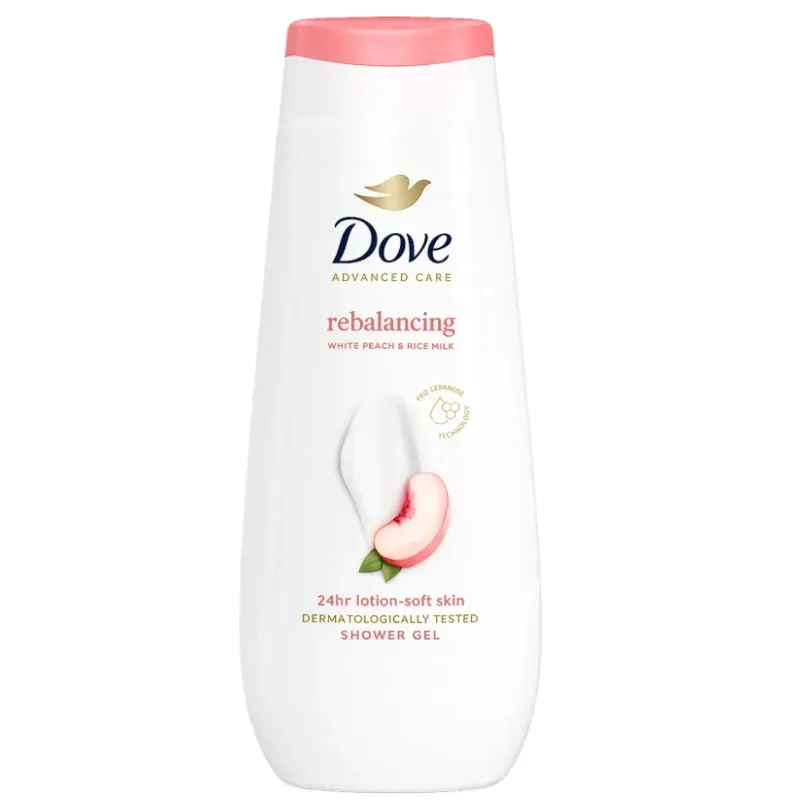 Dove - Advanced Care Wohltuende Pflegedusche Pfirsich, 225 ml