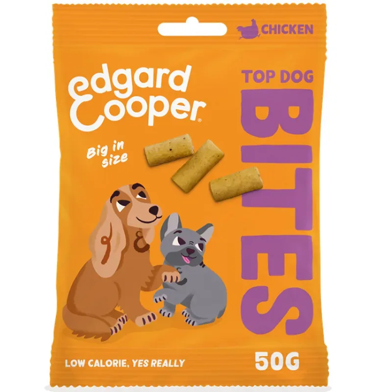 Edgard & Cooper Top Dog Bites Huhn large (50g)