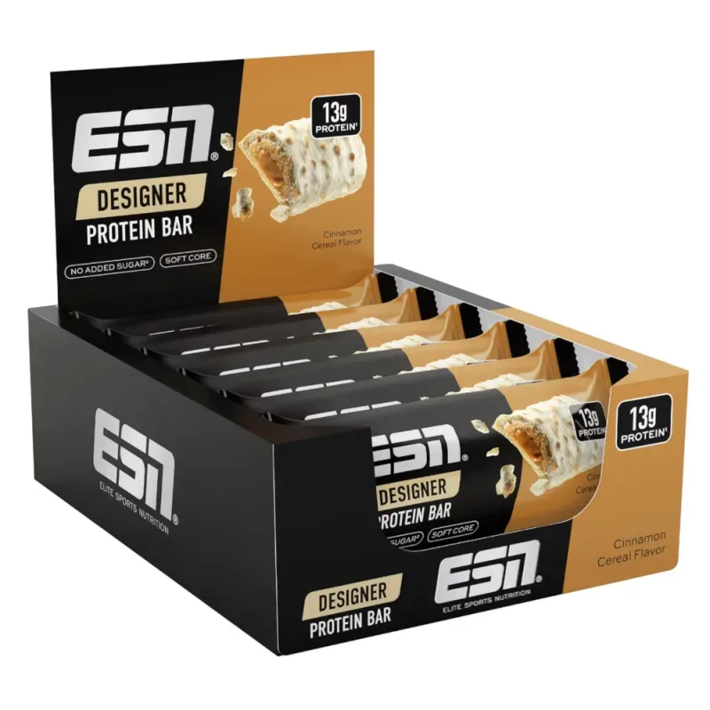 ESN Designer Protein Bar Cinnamon Cereal (12x45g)