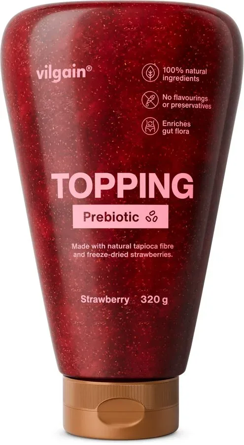 Vilgain Prebiotic Topping Erdbeere (320g)