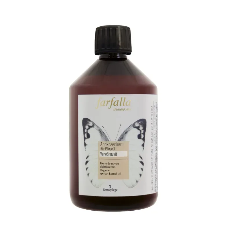 Farfalla Bio-Pflegeöl Aprikose (500ml)