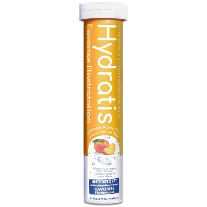 Hydratis Brausetabletten Pfirsich (8x20 Stk)