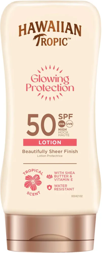 Hawaiian Tropic Glowing Protection Sun Lotion LSF 50 170ml
