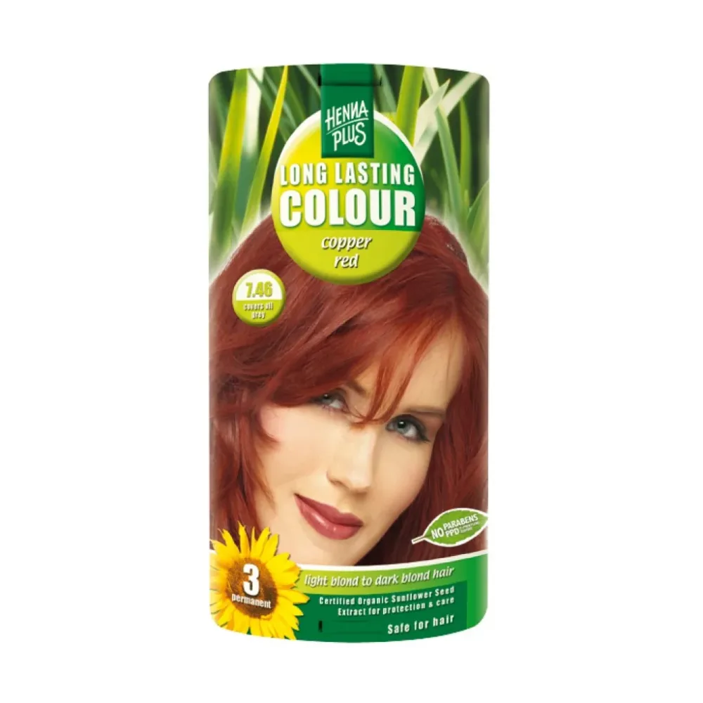 HENNA PLUS Long Lasting Colour 7.46 Kupferrot (1 Stk)