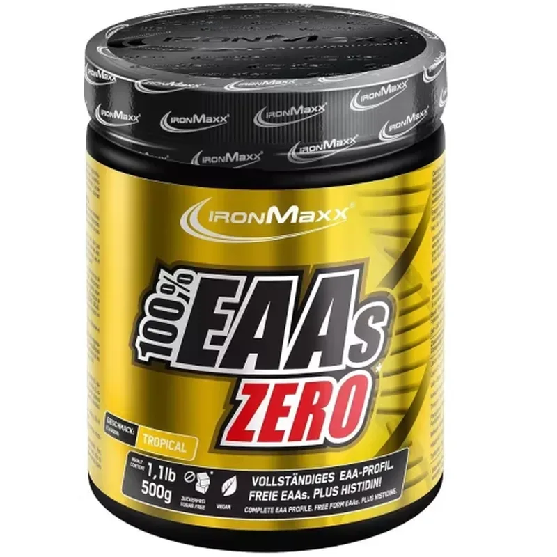 IronMaxx 100% EAAs Zero Tropical (500g)