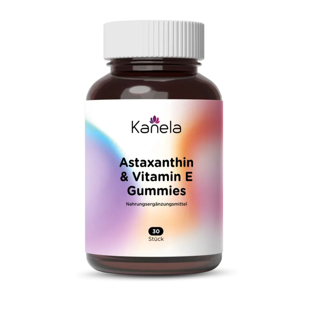 Kanela Astaxanthin & Vitamin E Gummis (30 Stk)