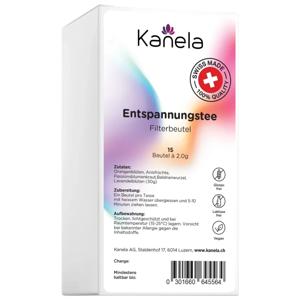 Kanela Entspannung Tee (15 Beutel)