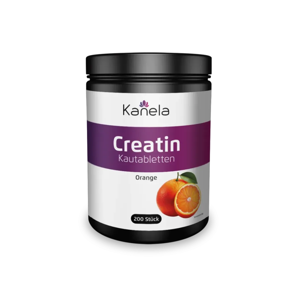Kanela Kreatin Kautabletten, Orangengeschmack (200 Stk)