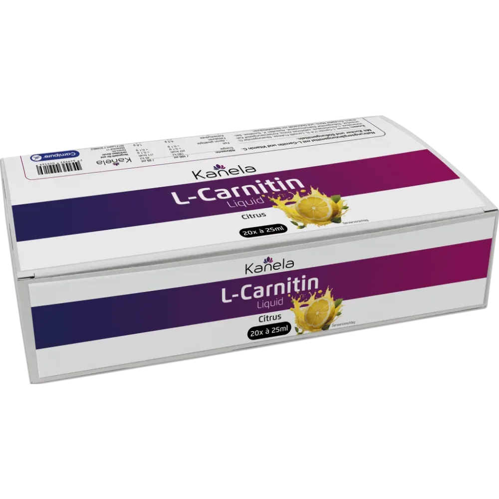 Kanela L-Carnitin Liquid Citrus (20x25ml)