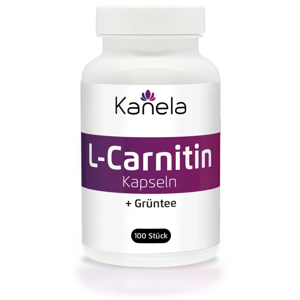 Kanela L-Carnitin und Grüntee Kapseln (100 Stk)