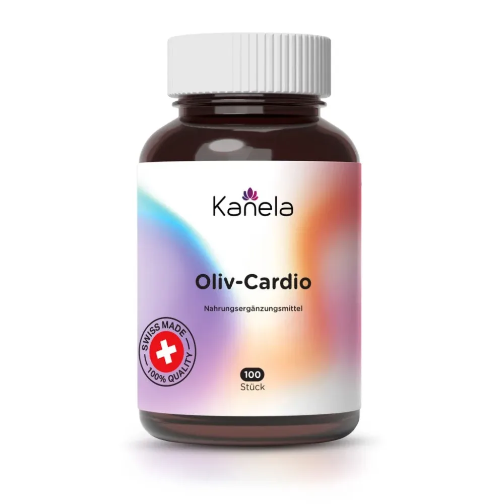Kanela Herz-Kreislauf-Gesundheit, Oliv-Cardio Kapseln (100 Stk)