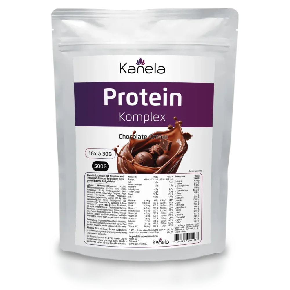 Kanela Protein Komplex, Chocolate Cream (500g)