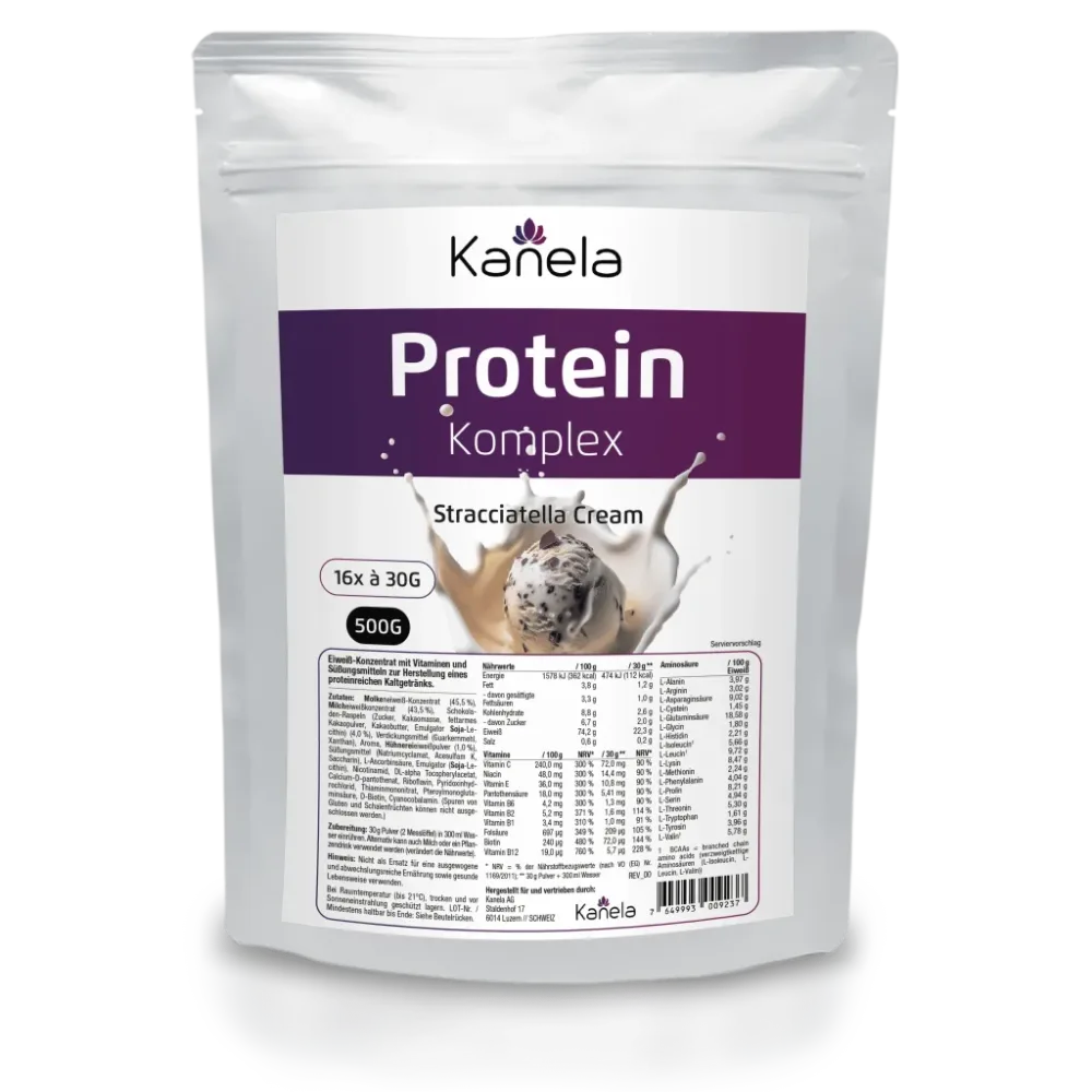 Kanela Protein Komplex, Stracciatella Cream (500g)