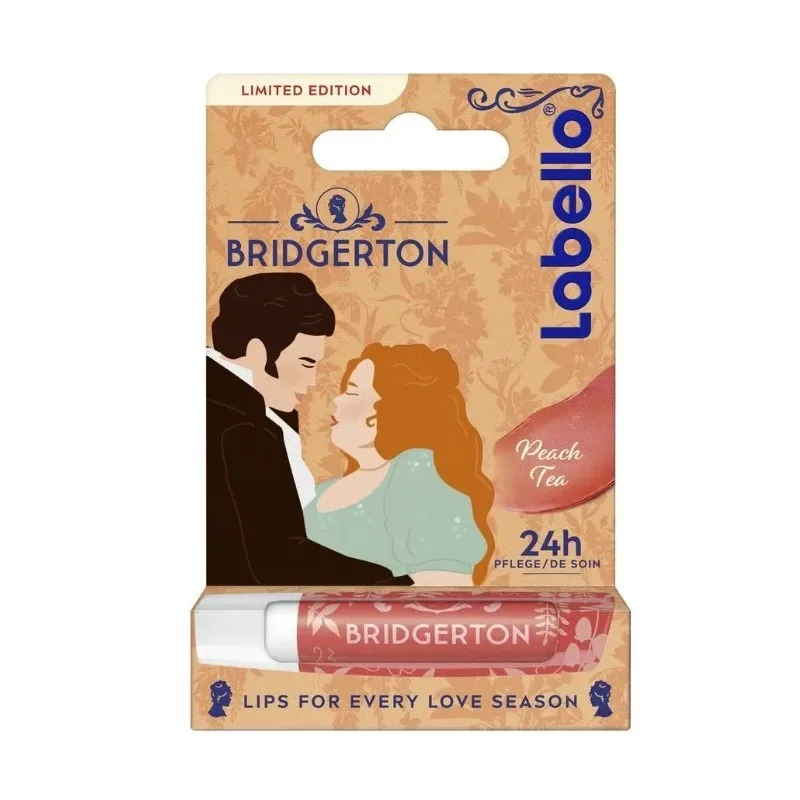 Nivea - Bridgerton Lipbalm, 4.8G, Peach Tea