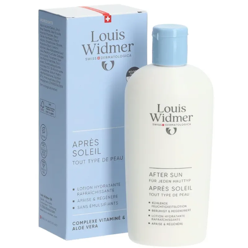 Louis Widmer After Sun unparfümiert (150ml)
