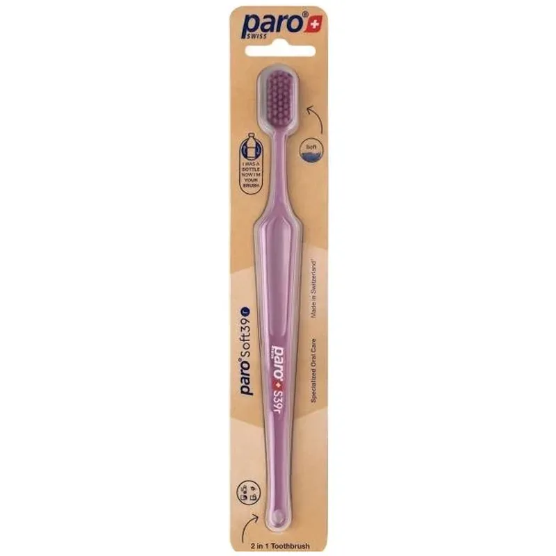 paro Zahnbürste soft 39r re-pink (1 Stk)