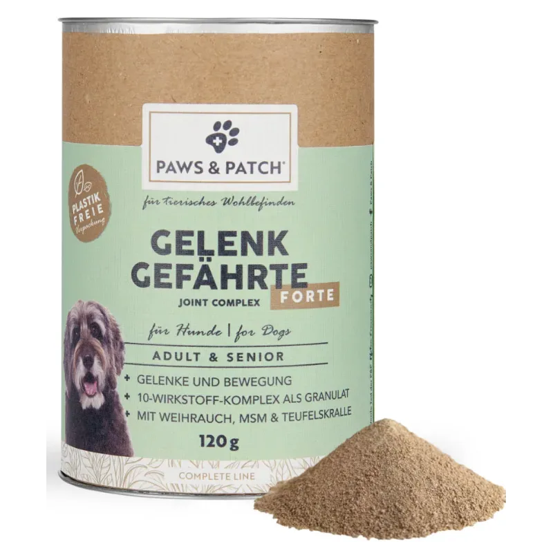 Paws & Patch Gelenk Gefährte Forte Hunde Adult & Senior (120g)