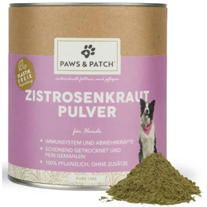 Paws & Patch Zistrosenkraut Pulver für Hunde (150g)