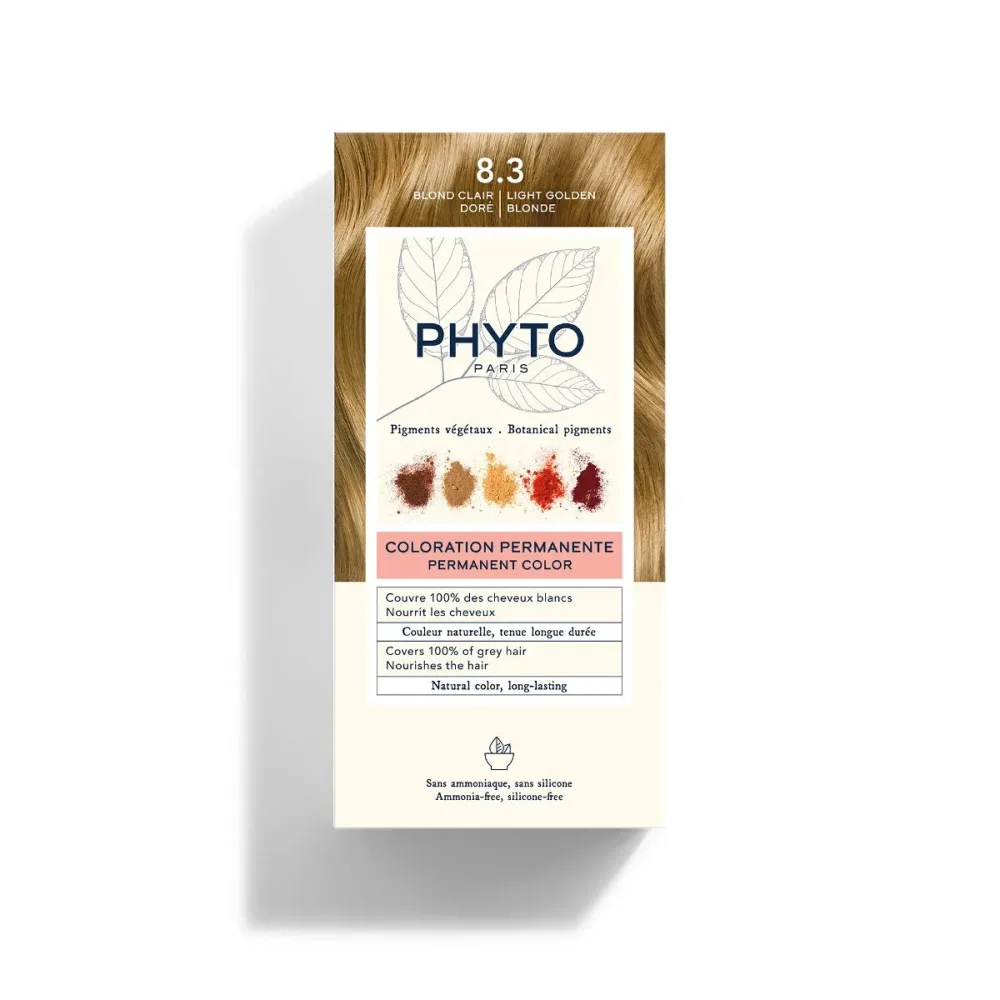 Phyto Color Permanente Coloration 8.3 Gold-Hellblond