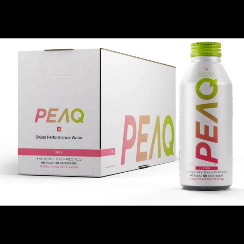 PEAQ Flow Mango-Pineapple (12x473ml)