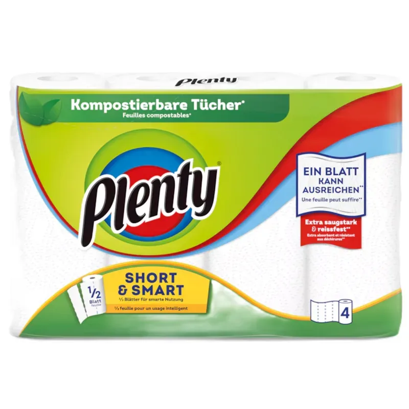 Plenty Haushaltstücher Smart, 90 Blatt (2 Stk)