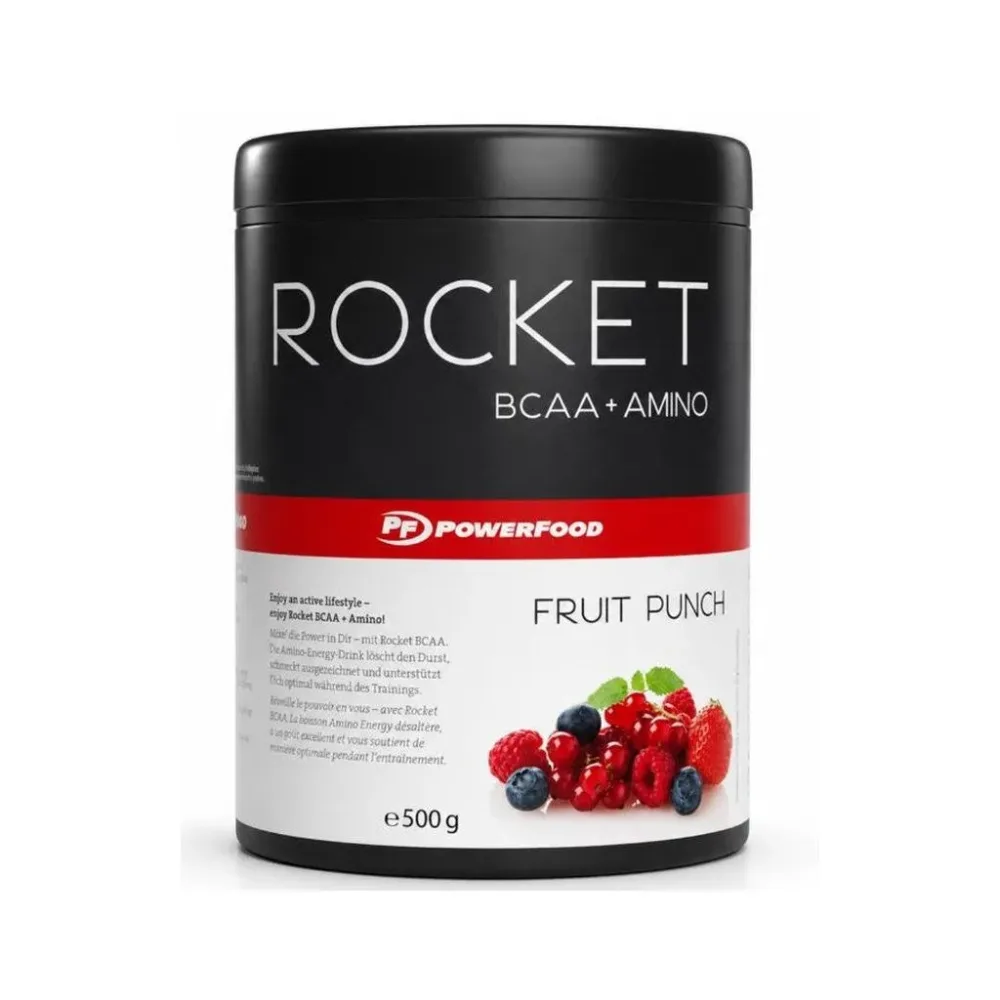 PowerFood Rocket BCAA Fruit Punch (500g)