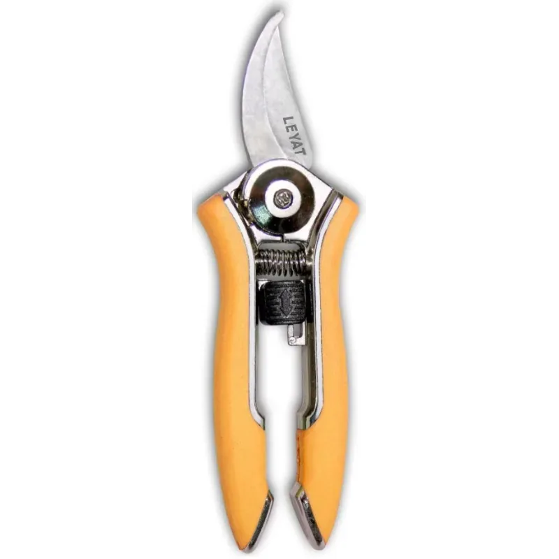 Samen Mauser Gartenschere LEYAT, Happy Line, gebogene Klinge, 15cm, orange (1 Stk)