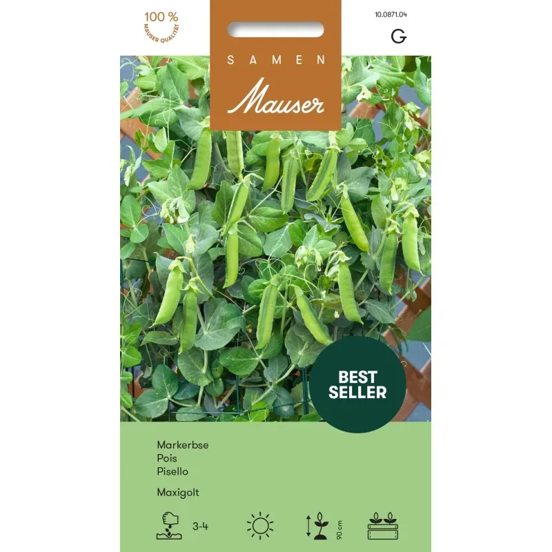 Samen Mauser Markerbse Maxigolt (60g)