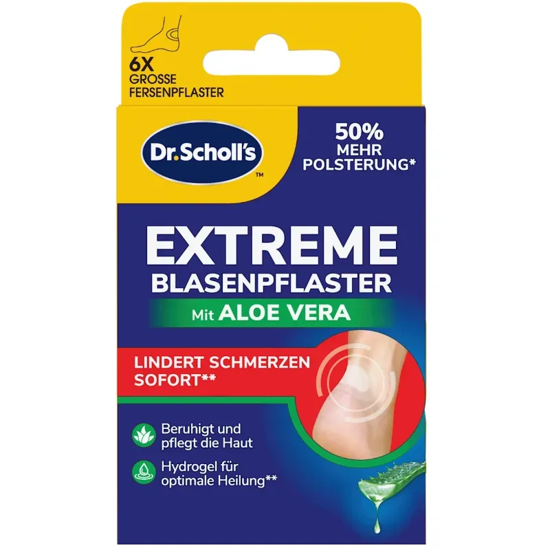 Scholl - Dr s Blasenpflaster Aloe Vera, 6 Stück