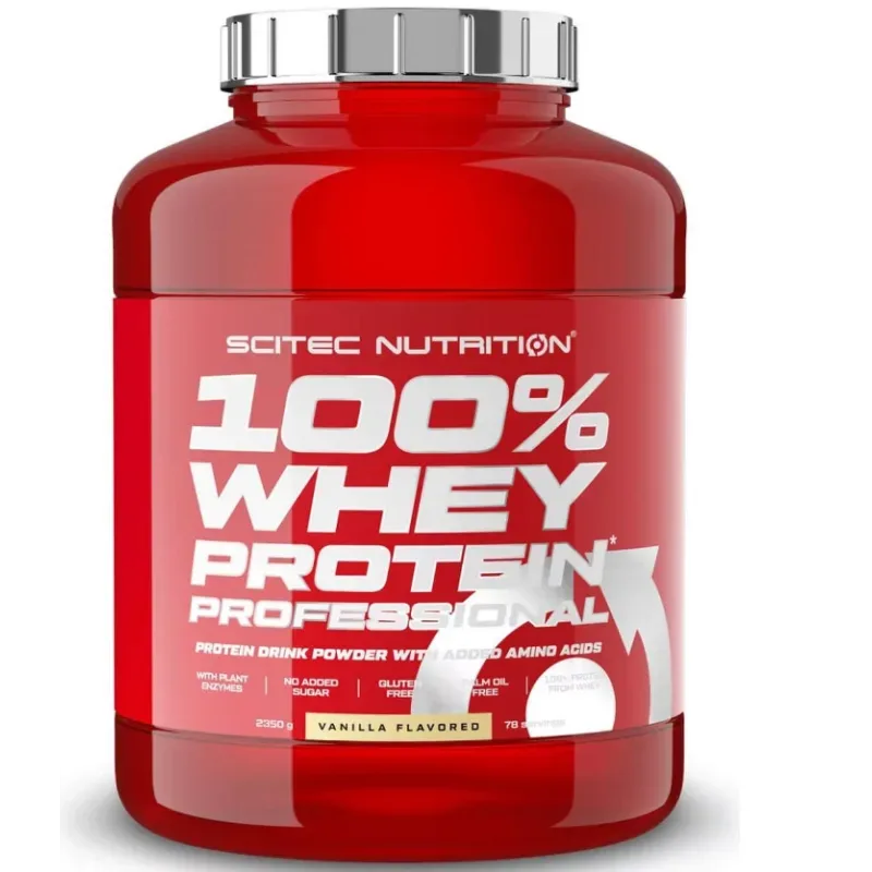 Scitec Nutrition 100% Whey Protein Professional Vanille (2.35kg)