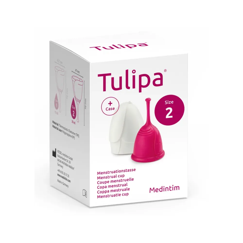 Tulipa Menstruationstasse, Grösse 2, 20ml (1 Stk)