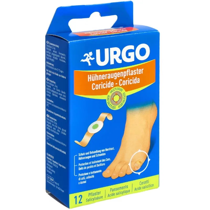 URGO Hühneraugenpflaster mit Salicylsäure (12 Stk)