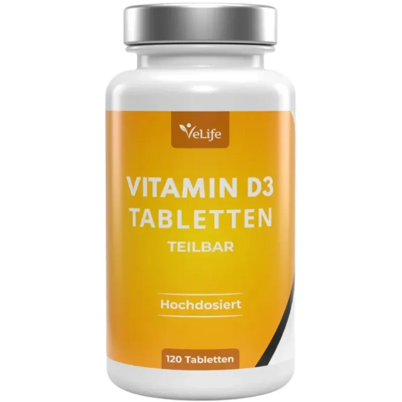 VeLife Vitamin D3 Tabletten teilbar (120 Stk)