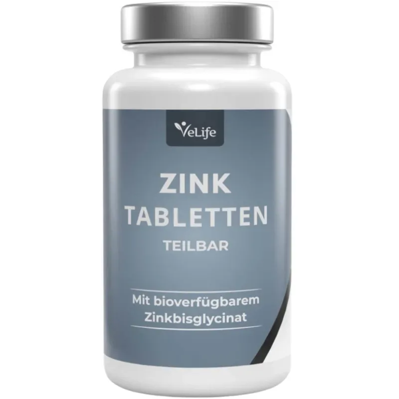 VeLife Zink Tabletten teilbar (120 Stk)