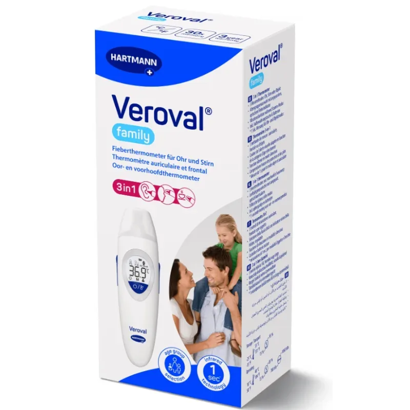 Veroval 3in1 Infrarot-Fieberthermometer (1 Stk)