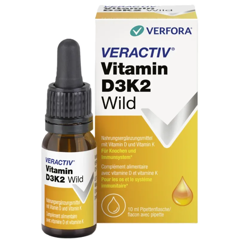 VERACTIV Vitamin D3K2 Wild (10ml)