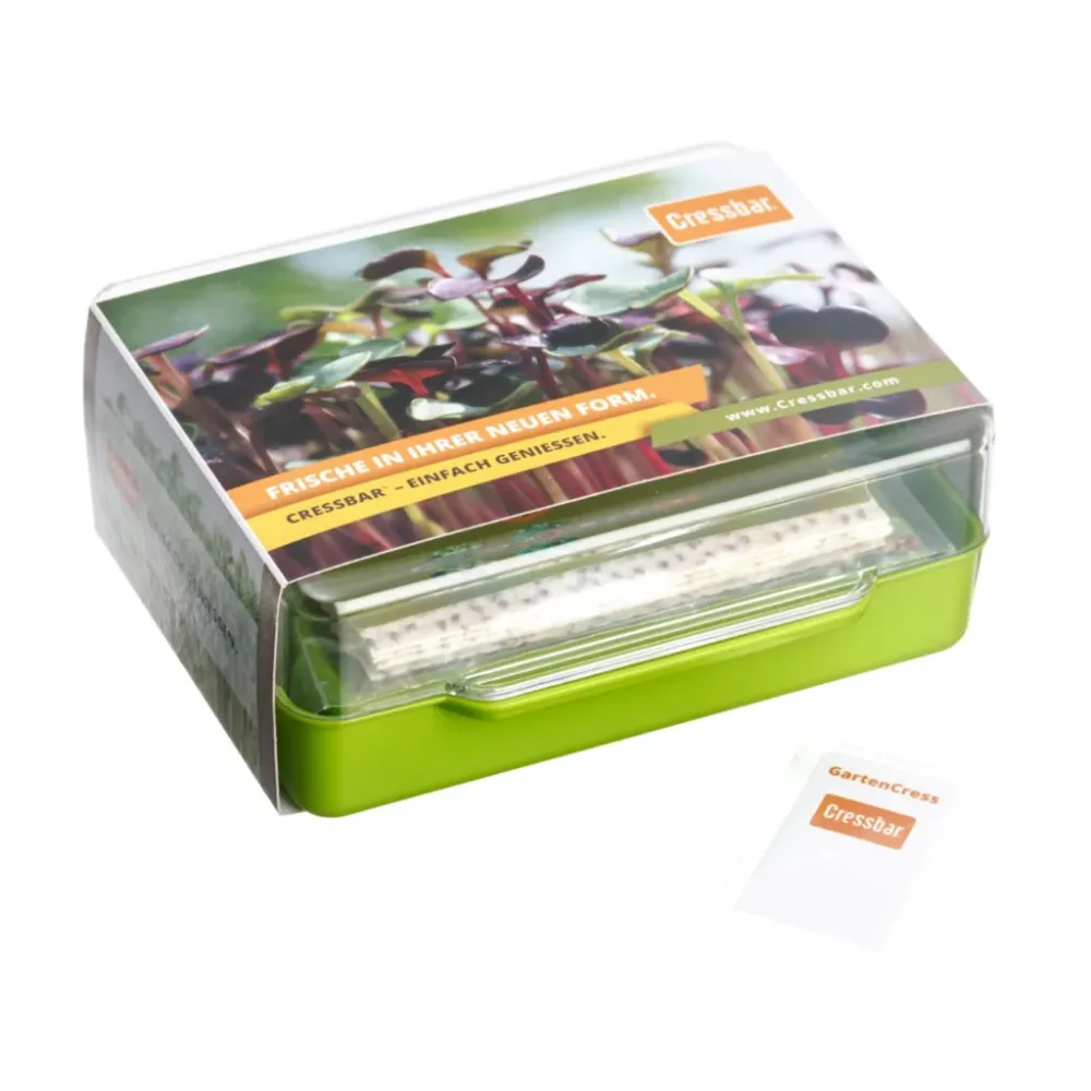 Wyss Garten Cressbar Starter Kit, grün (5-teilig)