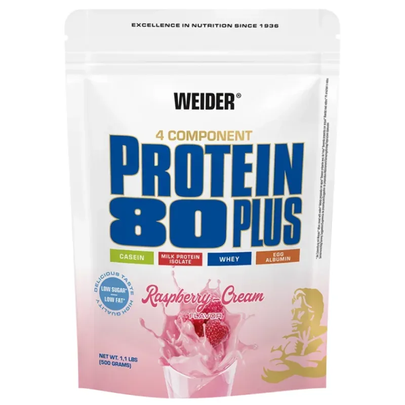 Weider Protein 80 Plus Himbeer-Sahne (500g)